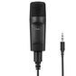 USB Condenser Microphone Computer Desktop Live Recording Wired Microphone
