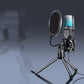 Clear Full RGB Capacitor Esports Gaming Desktop Microphone Computer Microphone