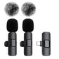Wireless Lavalier Microphone Drag Two Outdoor